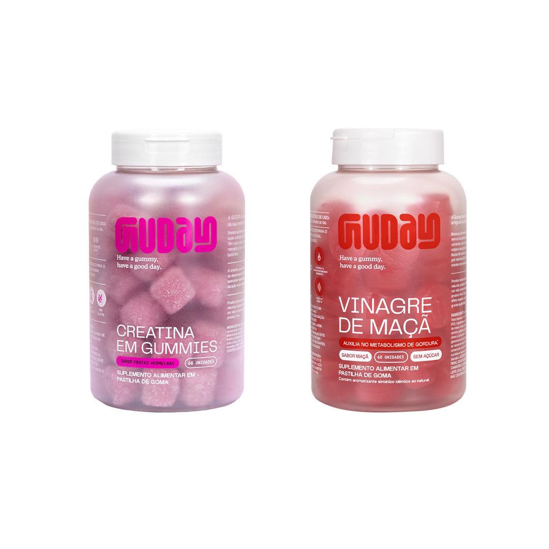 Creatina Frutas + Vinagre de Maçã ❤️