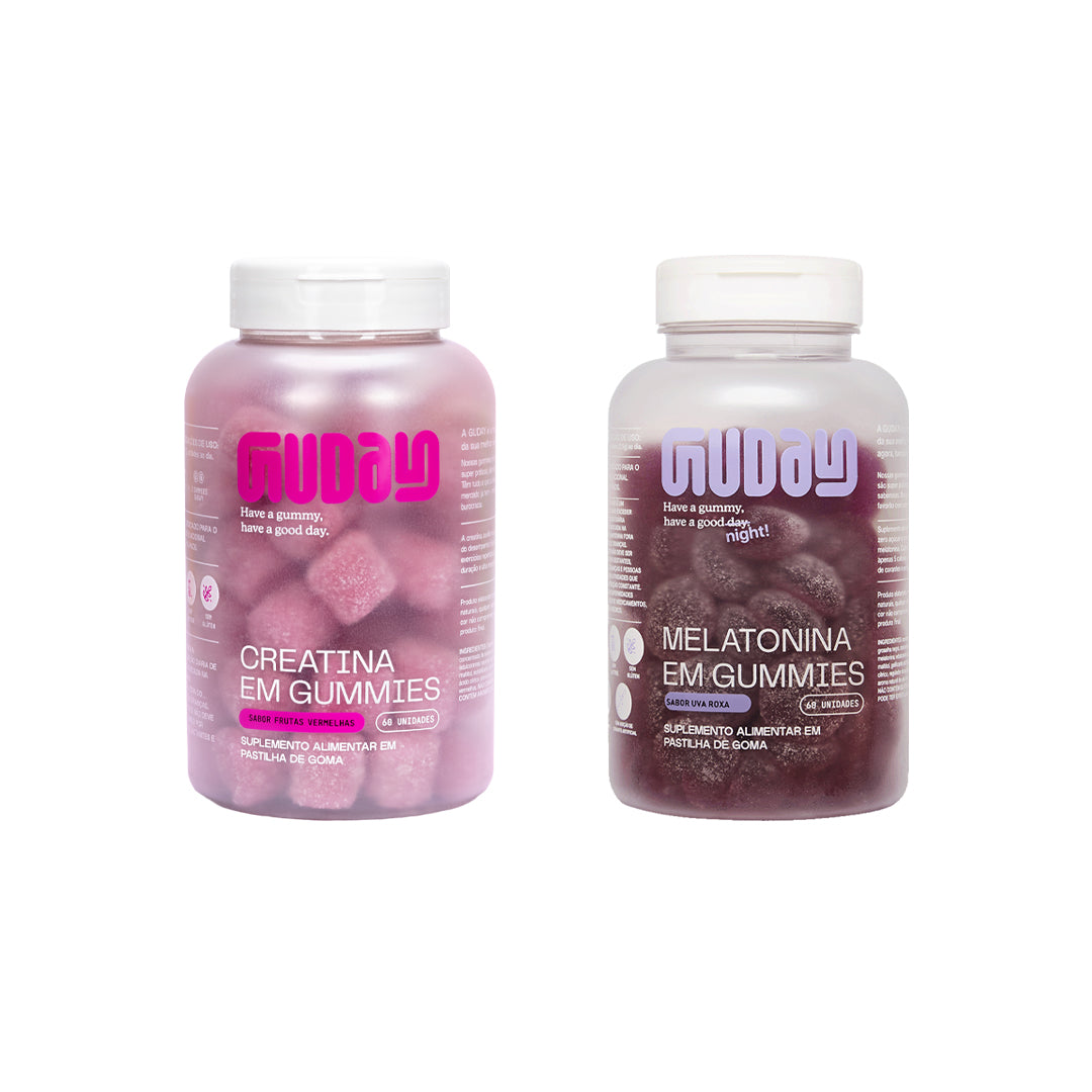 Melatonina + Creatina de Frutas Vermelhas
