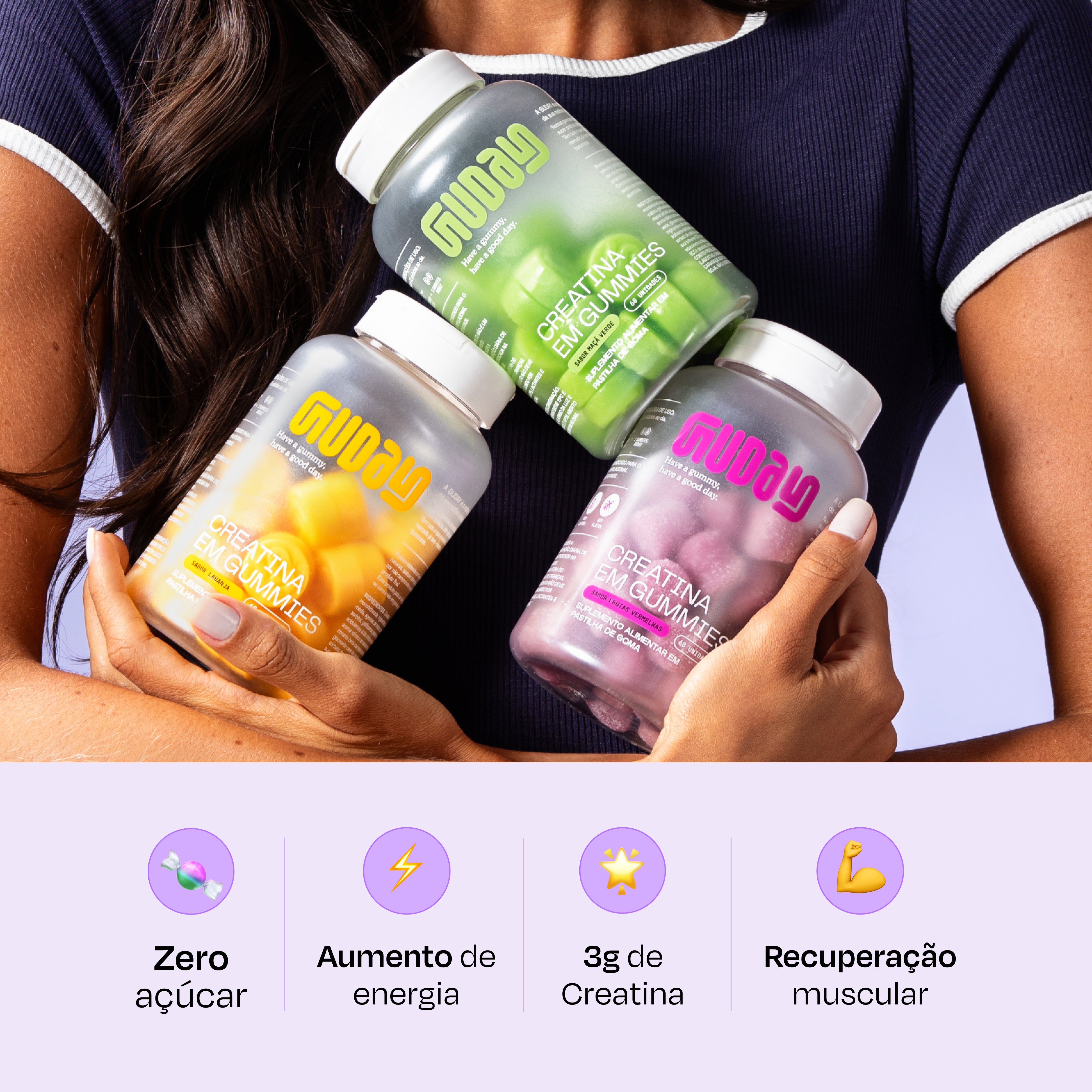 Combo das queridinhas (três creatinas) 🫶