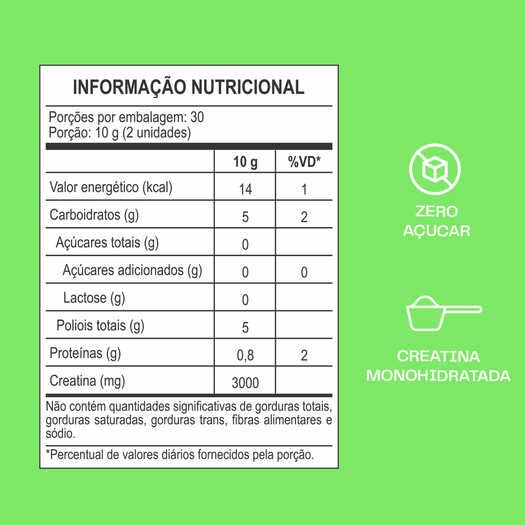 Creatina Maçã Verde