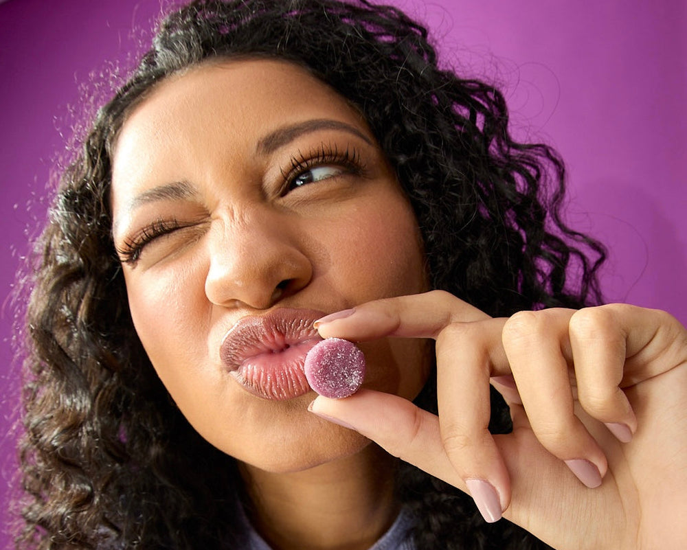 Creatina Oakberry Açaí Guday - lifestyle modelo