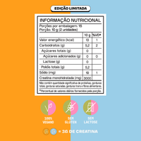 Creatina Manga + Algodão Doce | Combo 30 dias