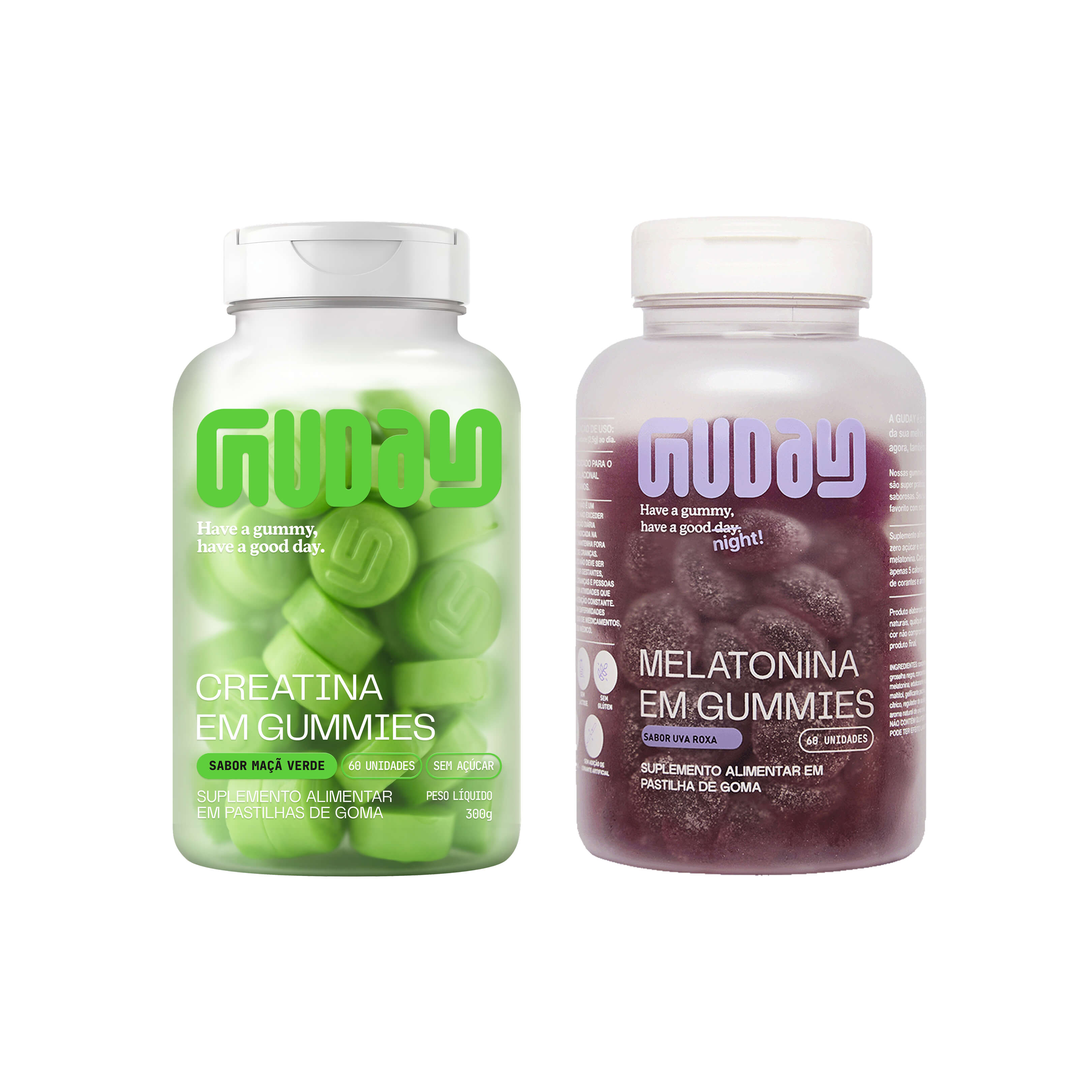 Creatina Maçã Verde + Melatonina