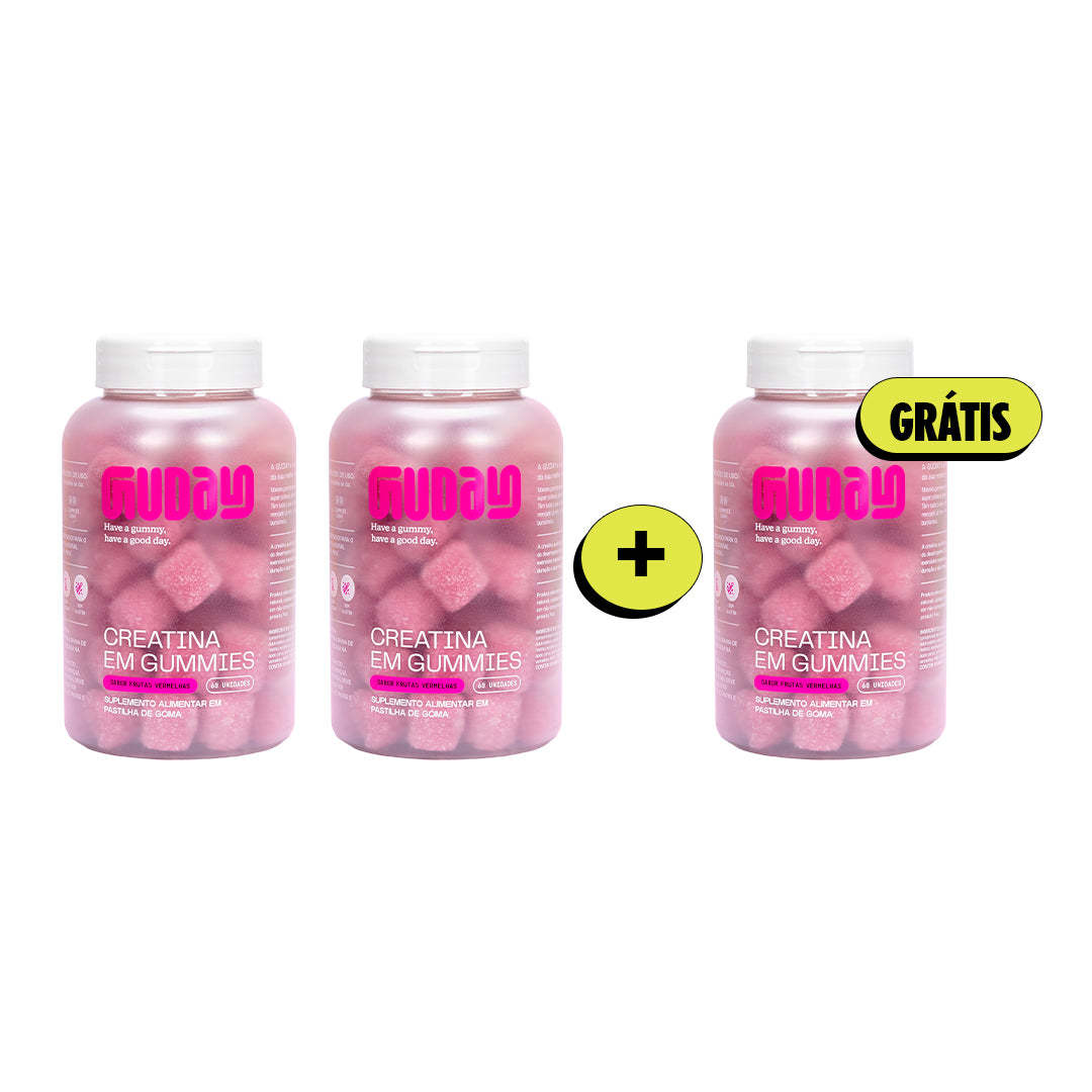 Creatina - Pague 2, Leve 3 - Frutas Vermelhas