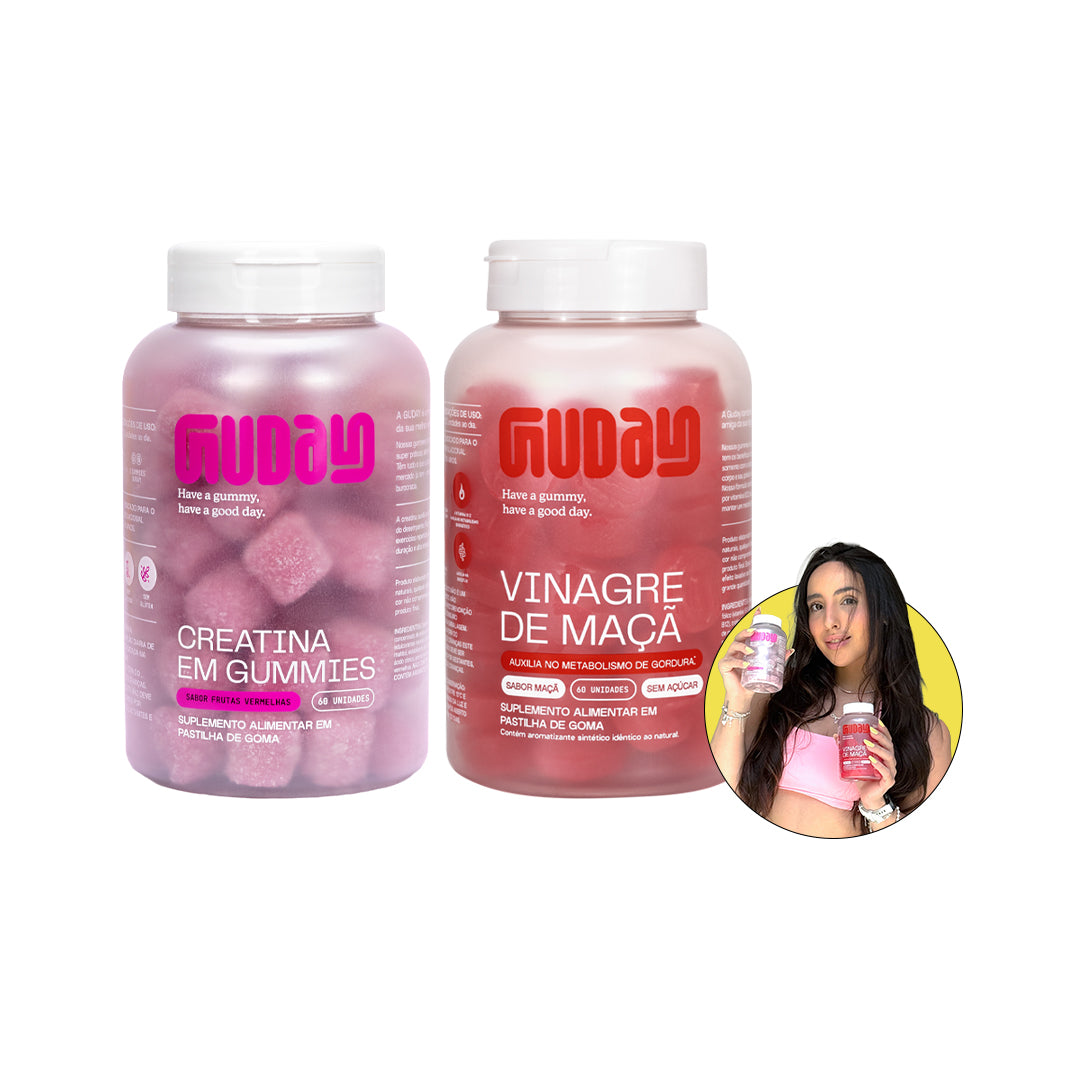 Queridinho da Gabi (Creatina Frutas + Vinagre de Maçã) ❤️
