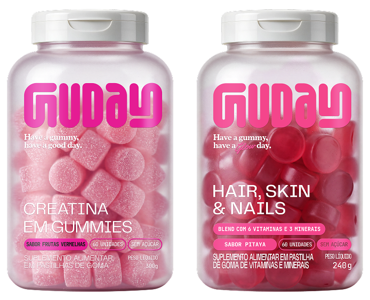 Creatina Frutas Vermelhas + HAIR, SKIN & NAILS 💖💚