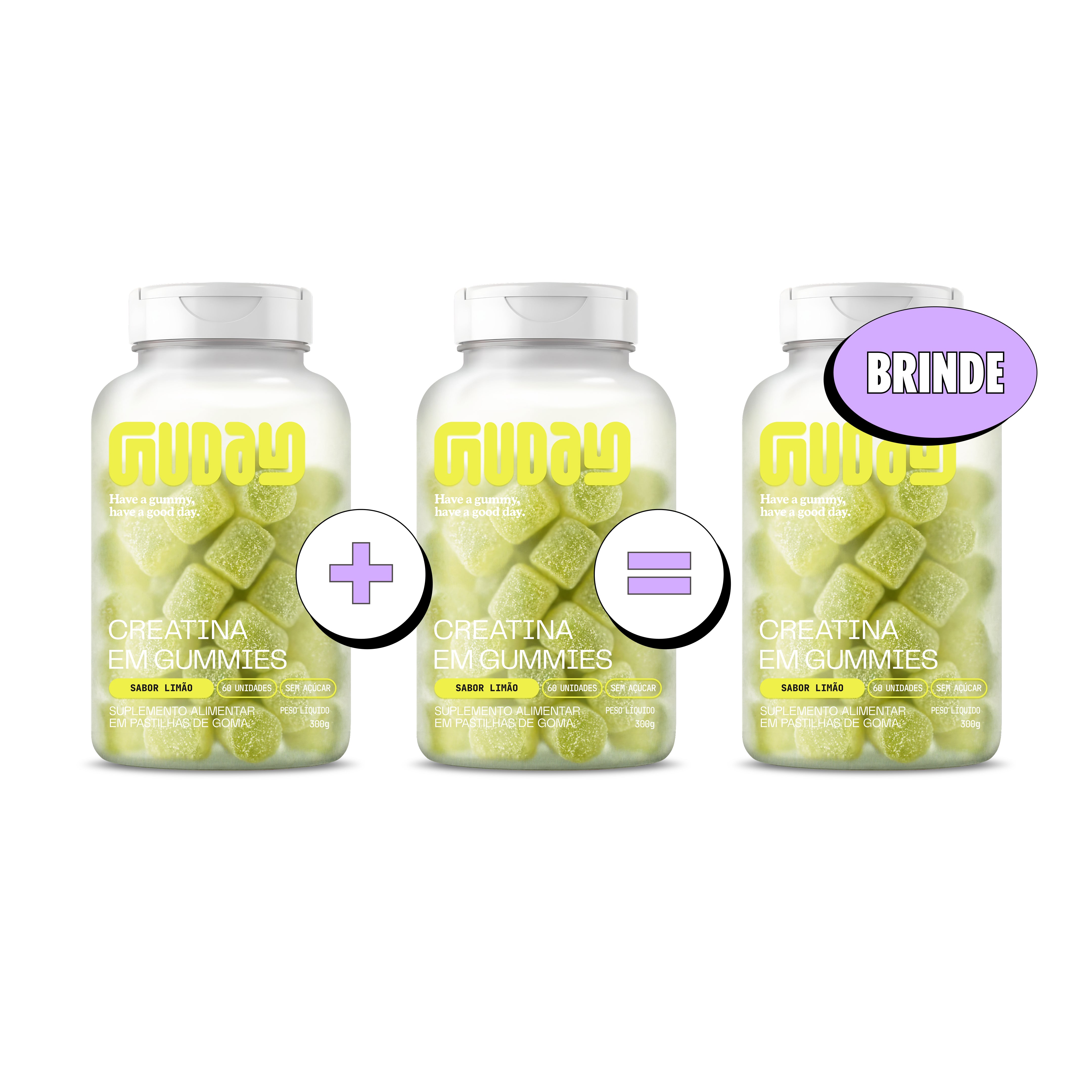 Compre 2, Leve 3 - Creatina de Limão