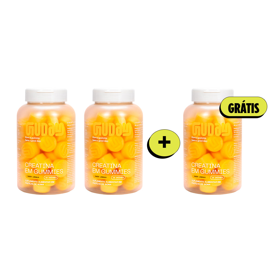 Creatina - Pague 2, Leve 3 - Laranja