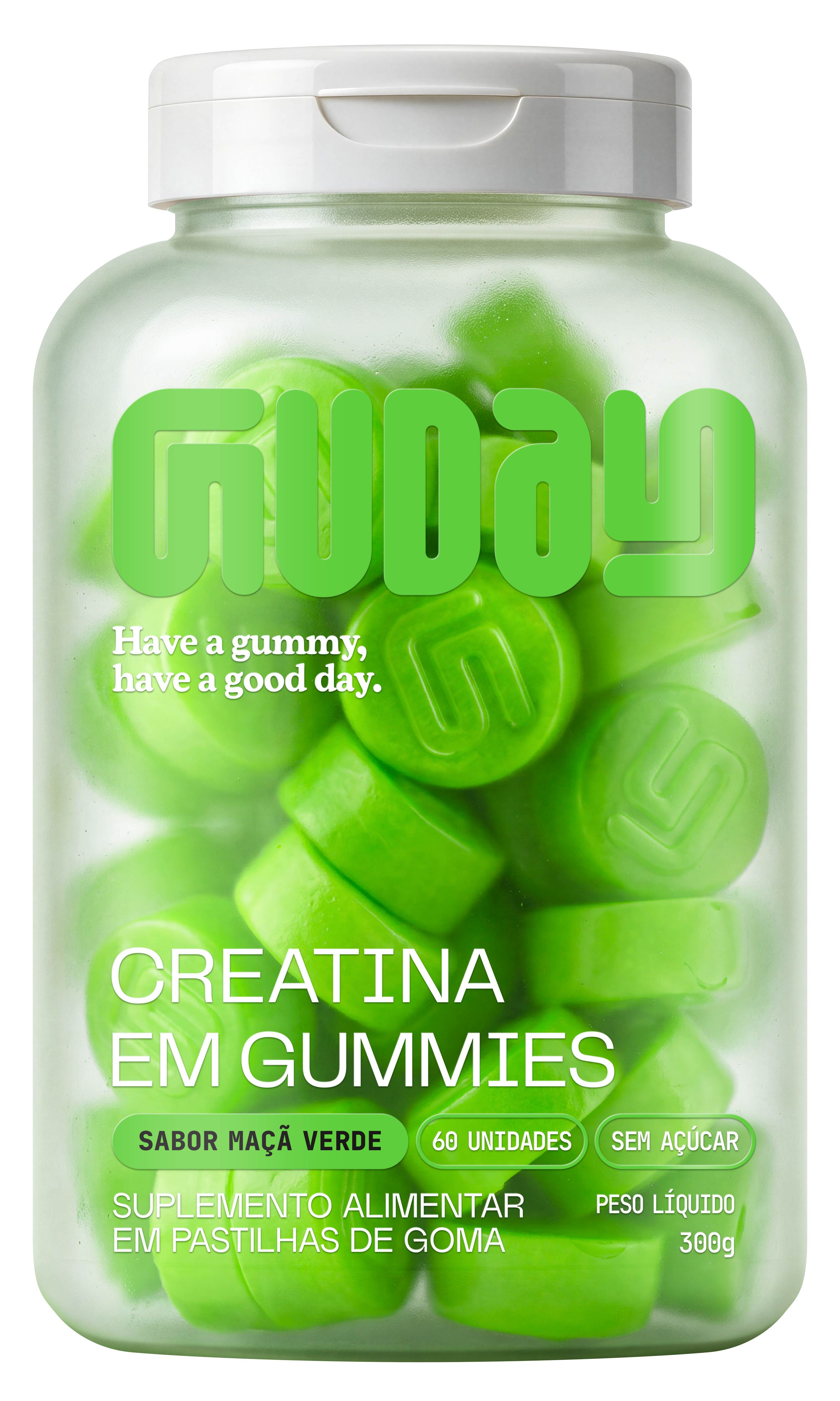Creatina Maçã Verde - Nova Fórmula