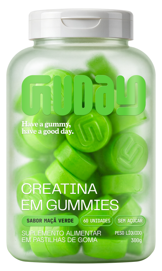 Creatina Maçã Verde - Nova Fórmula