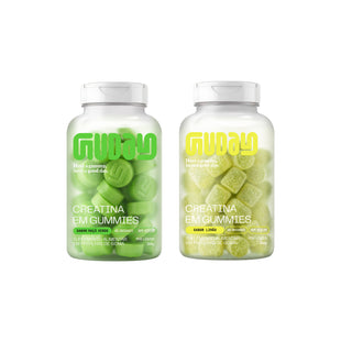 Creatina Maçã Verde + Creatina Limão