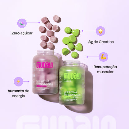 Combo Creatina Guday - produto lifestyle