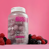 Creatina Gummy Frutas Vermelhas Guday - tabela nutricional