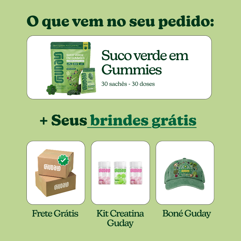 Suco Verde em Gummies (30 un)