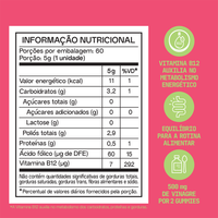 Vinagre de Maçã Guday - tabela nutricional