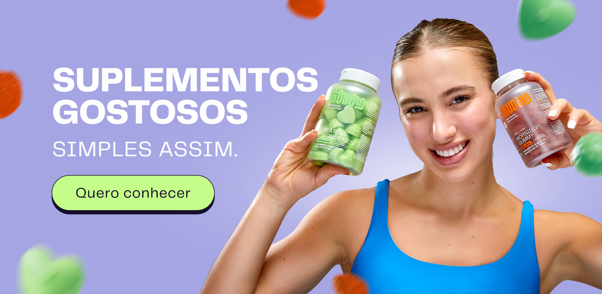 GUDAY GUMMIES • Gummies de creatina super saborosas