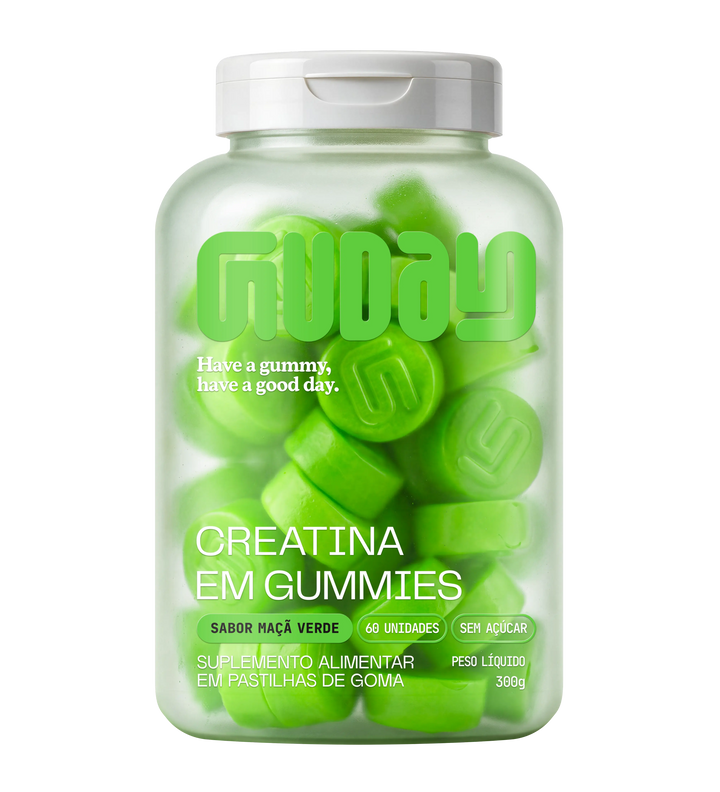Creatina Maçã Verde - Nova Fórmula