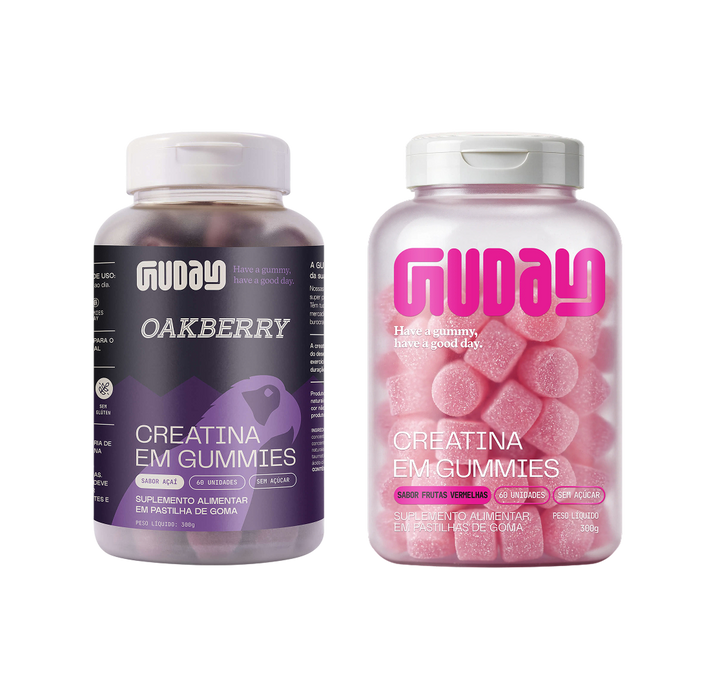 Combo Creatina Frutas Vermelhas + Oakberry