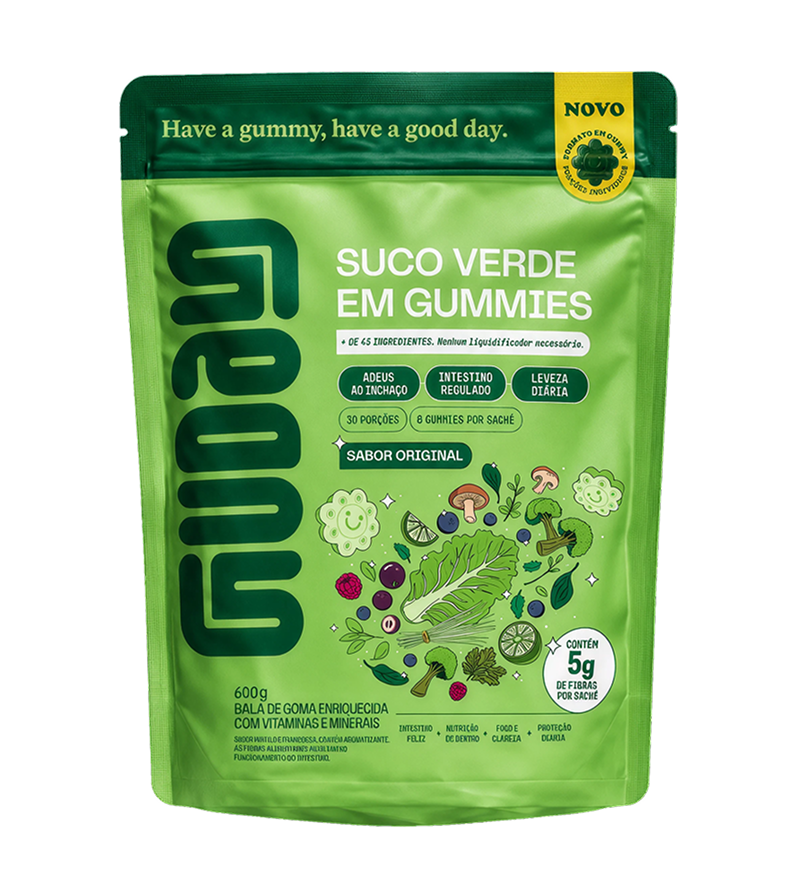 Suco Verde em Gummies (30 un)